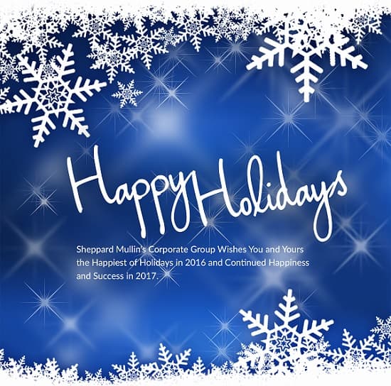 Happy Holidays!